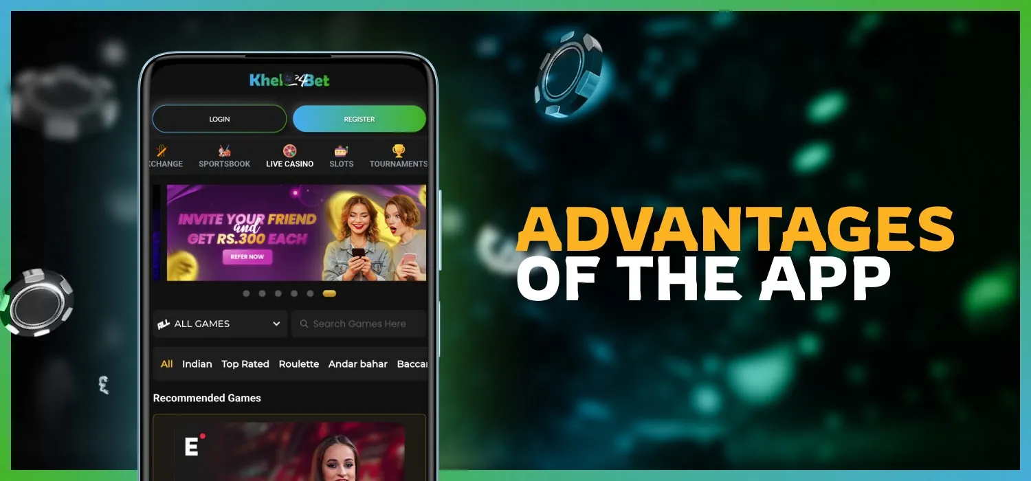 advantages of mobile casino app