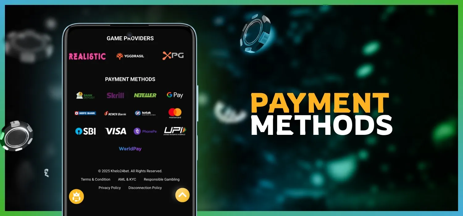 available payment methods for indian users